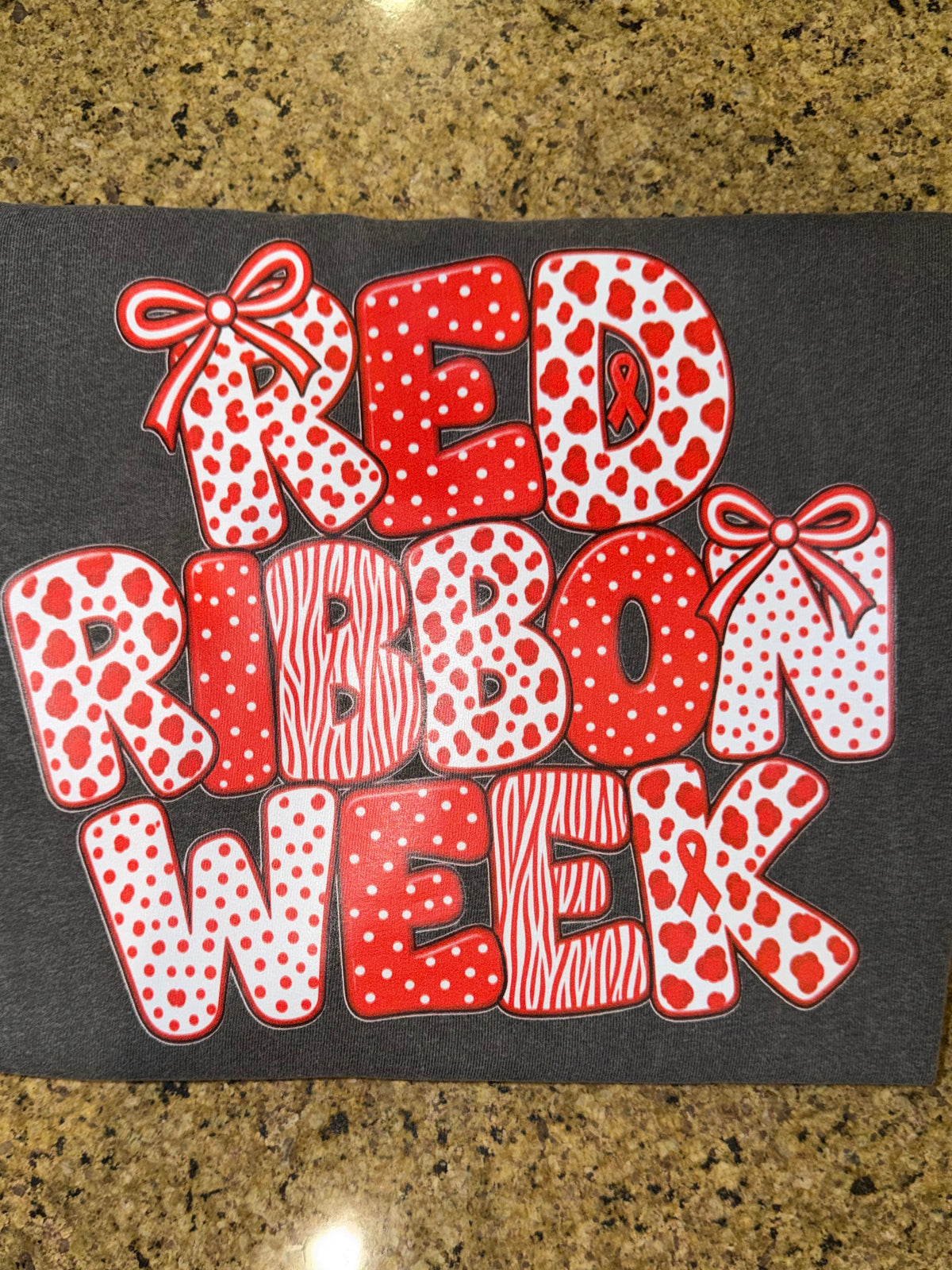 Red Ribbon Week Long Sleeve Shirt