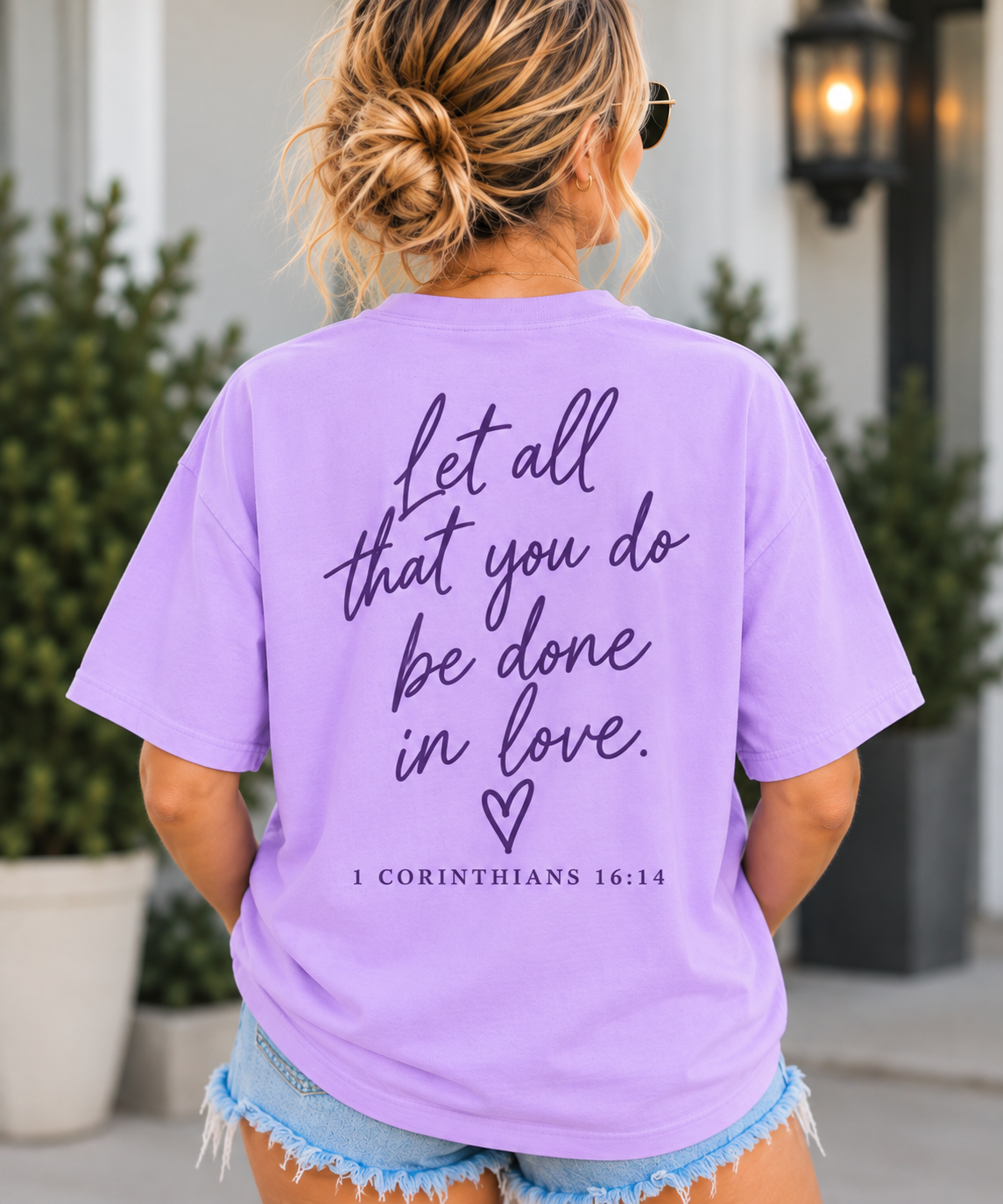 Love Like Reagan T-Shirt (Comfort Colors-Orchid- Youth & Adult)