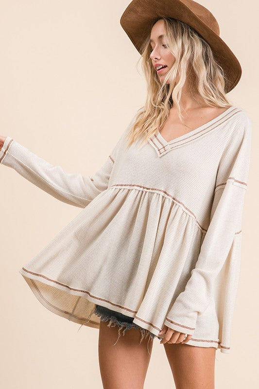 BoHo Babydoll Top
