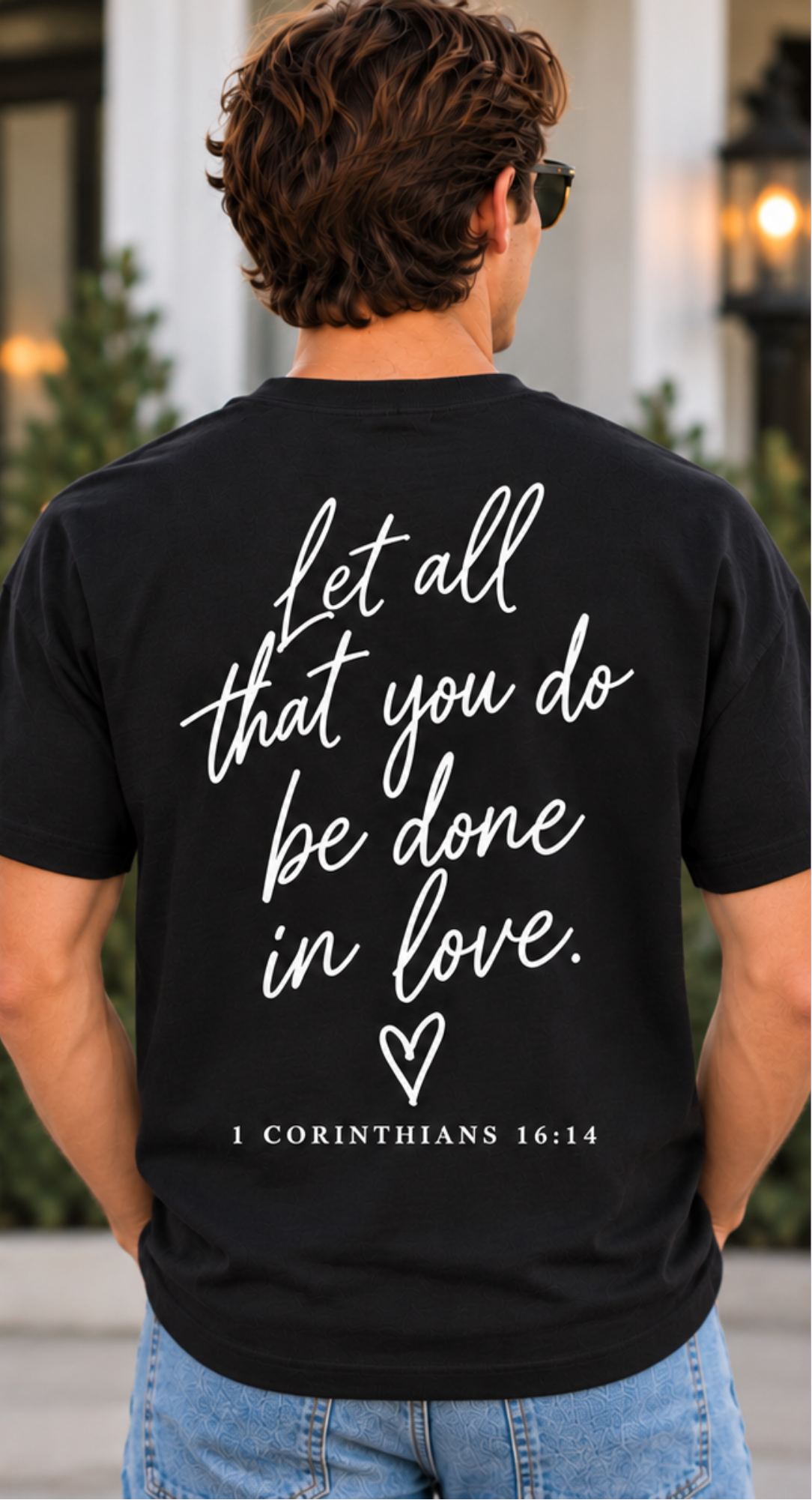 Love Like Reagan T-shirt- Black Comfort Colors