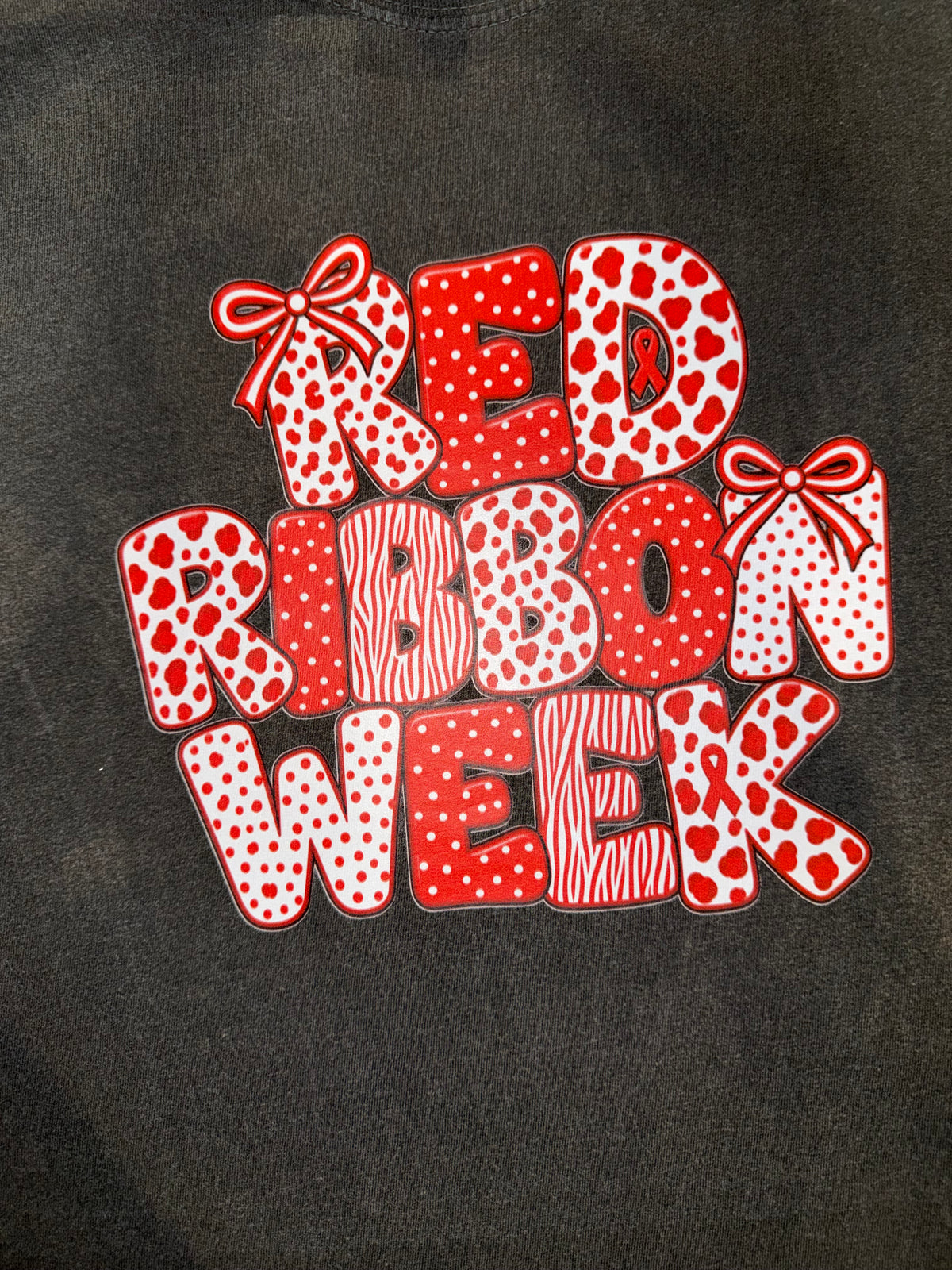 Red Ribbon Week Long Sleeve Shirt