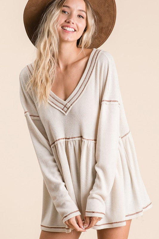 BoHo Babydoll Top