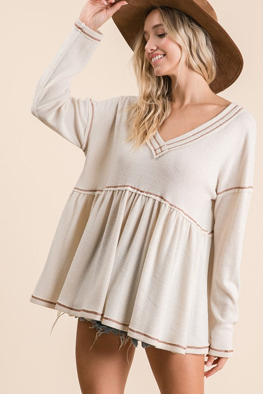 BoHo Babydoll Top